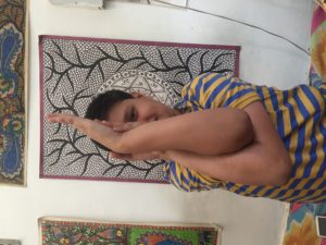 Yoga in an Art Gallery in RishikeshYoga in an Art Gallery in Rishikesh