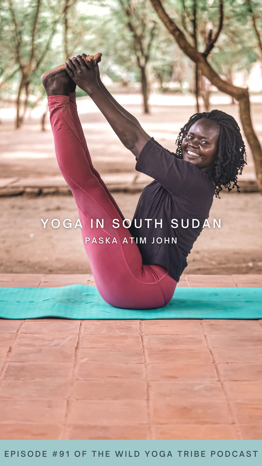 91 - Inclusive Yoga - Yoga in South Sudan with Paska Atim John